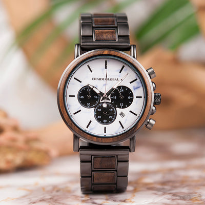 Personalized Wooden Watches For Men-Wedding Gift-Mable Watch