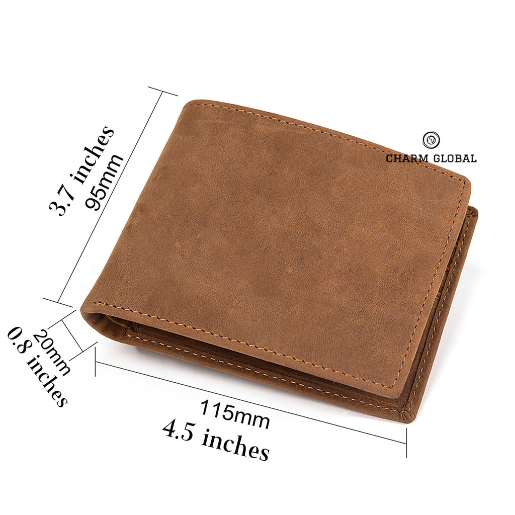 Personalized Leather Wallets, Perfect Gifts For Men, W01