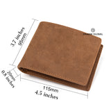 Perfect Gifts For Men, Personalized Leather Wallets,  W25