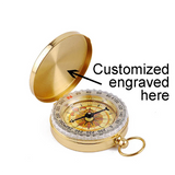 Personalized Compass, Graduation Gift, To My Daughter Compass, Gifts For Her, CG80