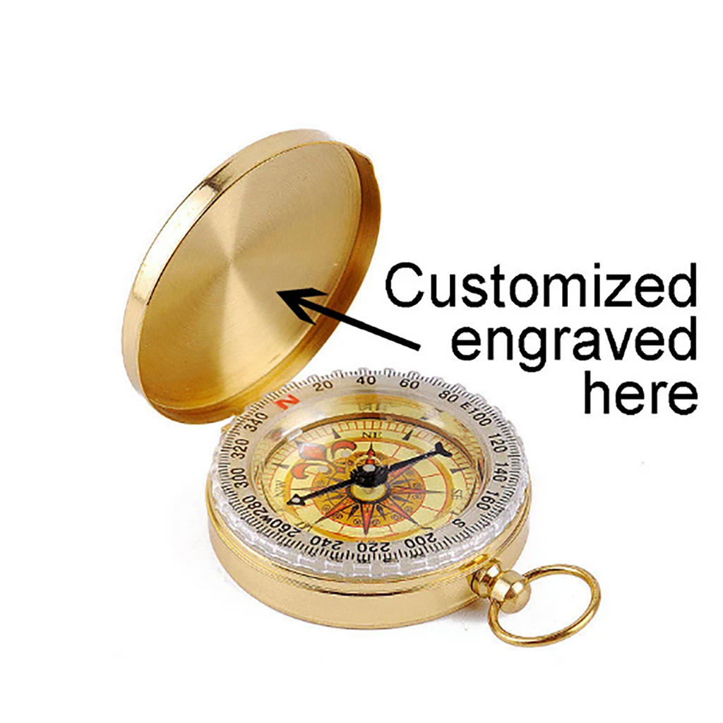 To My Son Compass, Personalized Compass, Gifts For Men, Anniversary Gifts For Him, CG01