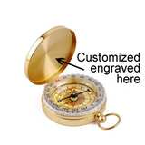 Personalized Compass, Gifts For Men, Anniversary Gifts For Him, To My Son Compass, CG39