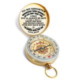 To My Daughter Compass, Personalized Compass, Gifts For Her, Graduation Gift, CG79