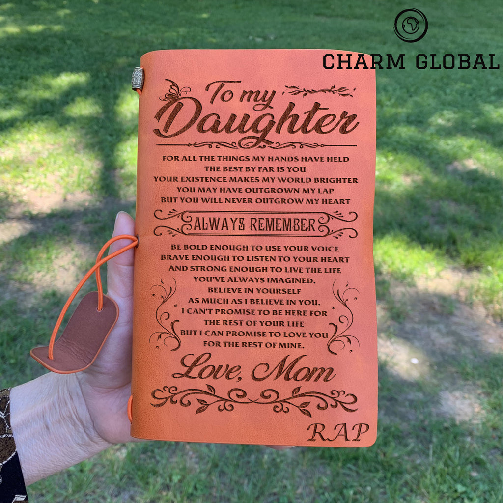 Daughter Journal, Personalized Journal For Daughter, To My Daughter Notebook, R110