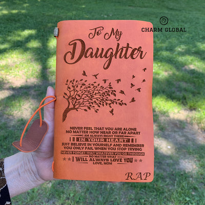 Daughter Journal, Personalized Journal For Daughter, To My Daughter Notebook, R11
