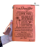 Daughter Journal, Personalized Journal For Daughter, To My Daughter Notebook, R128