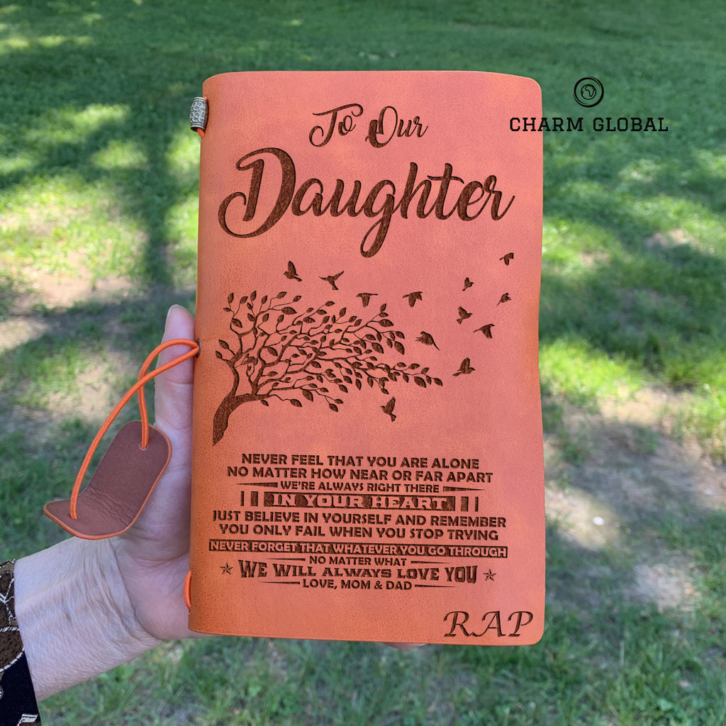To Our Daughter Notebook, Daughter Journal, Personalized Journal For Daughter, R34