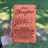Personalized Journal For Daughter, To Our Daughter Notebook, Daughter Journal, R56