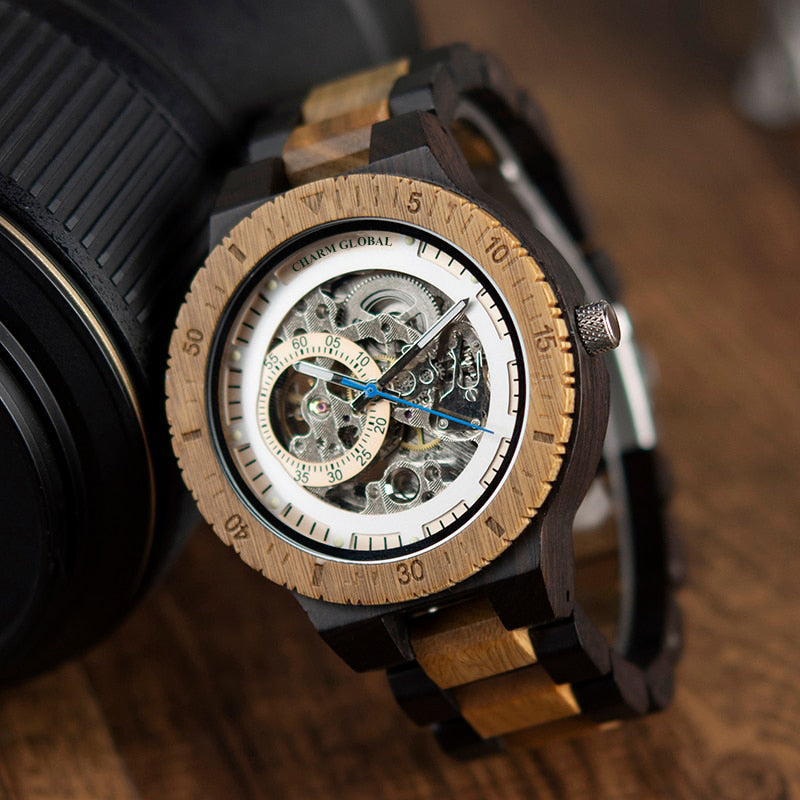 Engraved Watches-Wedding Gifts-Personalized Wooden Watches For Men