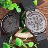 Personalized Watch For Fiance- Happily Ever After