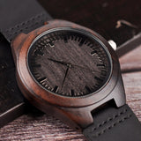 Personalized Wooden Watch For Fiance-Our Journey CG49