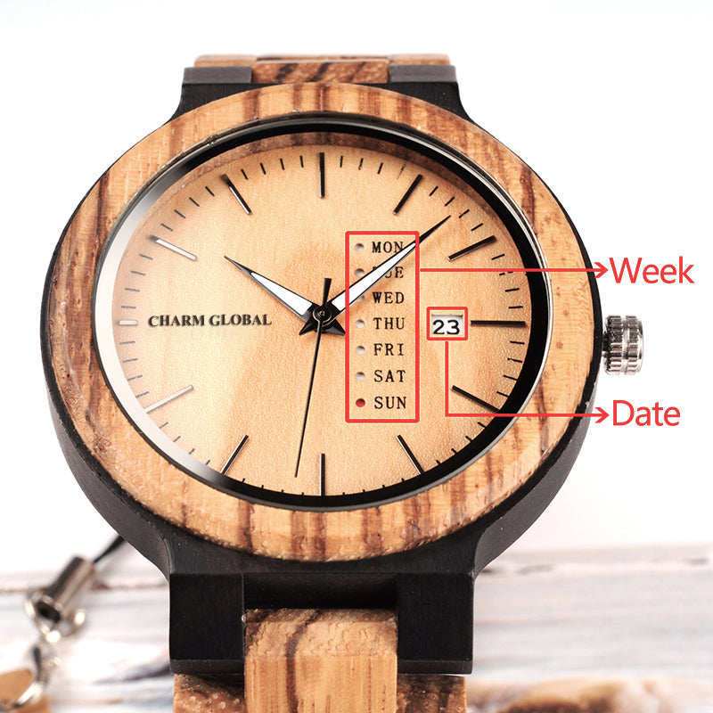 Personalized Wooden Watch For Man-Christmas Gift