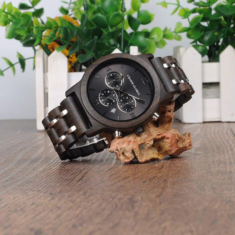 Personalized Wooden Watch For Man-Wedding Gifts