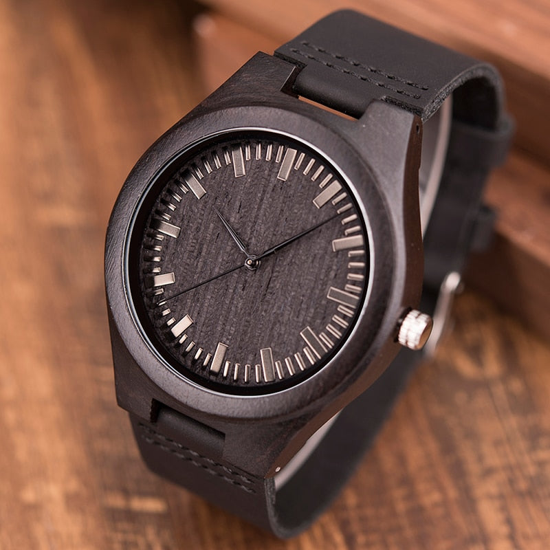 Personalized Wooden Watch For Son-Dad To Son Never Forget