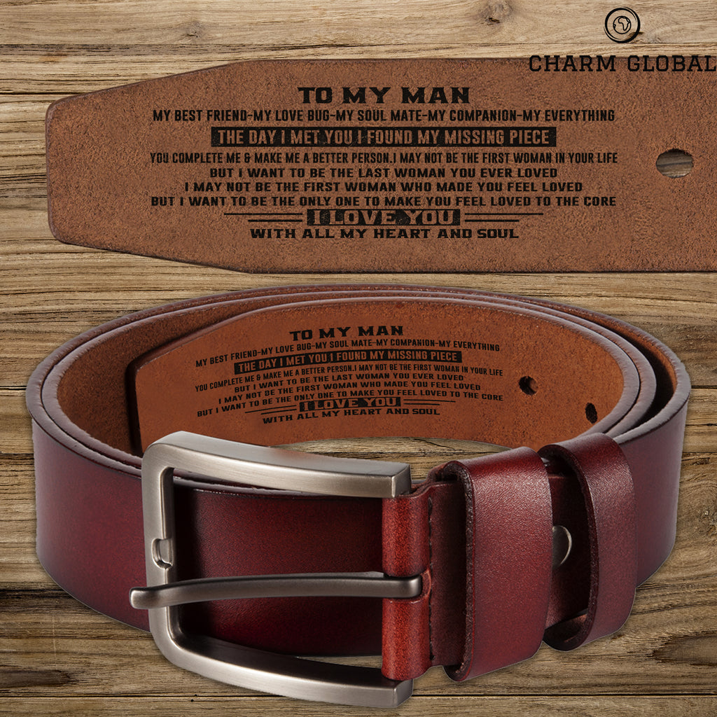 Personalized Gifts For Husband, Mens Leather Belts, Fathers Day Gifts, Wedding Gifts, LB04