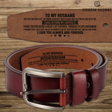 Wedding Gifts, Personalized Gifts For Husband, Mens Leather Belts, Fathers Day Gifts, LB15