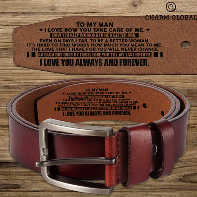 Engraved Belts-Designer Belts-Mens Designer Belts-Personalized Belts-W –  Charm Global