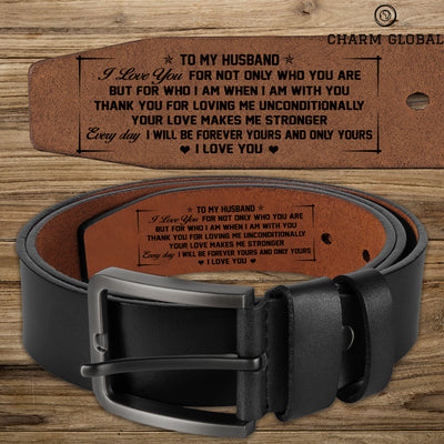 Mens Leather Belts, Personalized Gifts For Husband, Fathers Day Gifts, Wedding Gifts, LB58