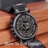 Personalized Watch For Son-Son Watch-Christmas Gifts