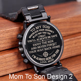 Personalized Watch For Son-Son Watch-Christmas Gifts