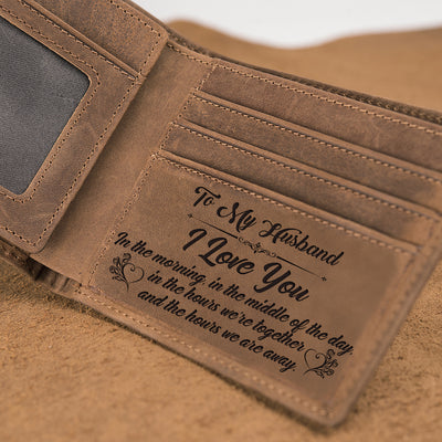 Perfect Gifts For Men, Personalized Leather Wallets, W14