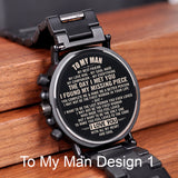 Personalized Wooden Watches For Men-Groomsmen Watches